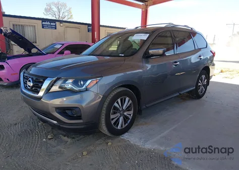 2020 Nissan Pathfinder S 2Wd из США, поврежденный, VIN 5N1DR2AN6LC587350